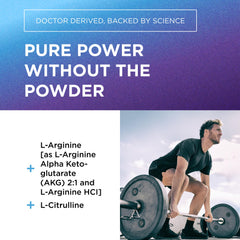 Dr. Emil Nutrition Elite L-Arginine + Citrulline tablets closeup highlights high-dose formula.