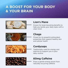 Dr. Emil Mushroom Coffee instant-dissolve demonstrates quick mix for on-the-go