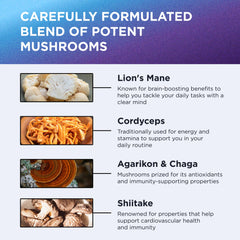 DR. EMIL NUTRITION Cordyceps mushroom extract feature