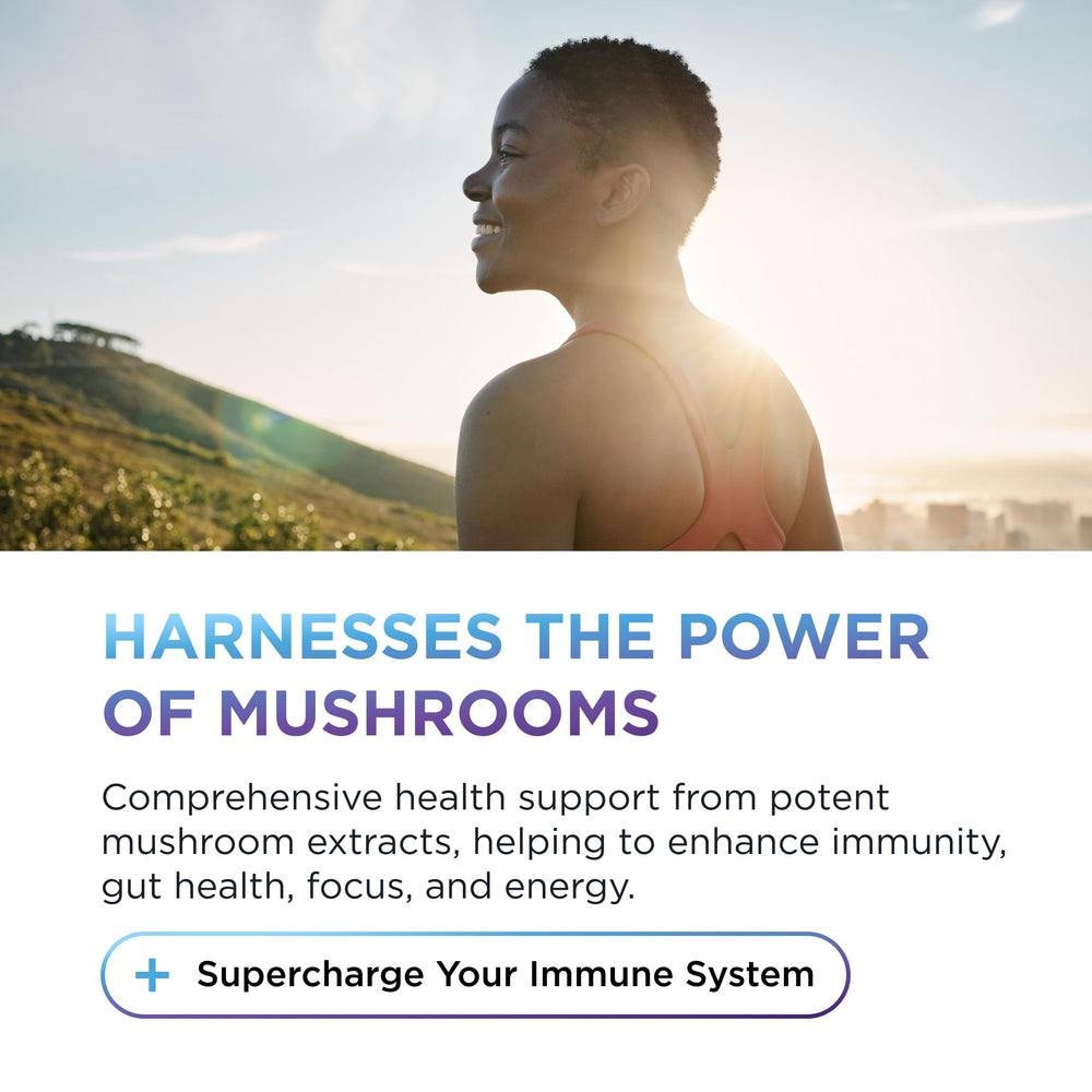 DR. EMIL NUTRITION Elite mushroom blend capsules with Lion’s Mane and Reishi