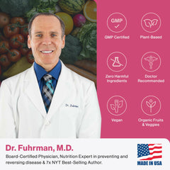 Dr Fuhrman Glucose blister pack keeps capsules protected and organized.
