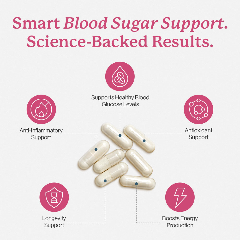 Dr Fuhrman Glucose capsules close-up highlighting easy-to-swallow capsules.