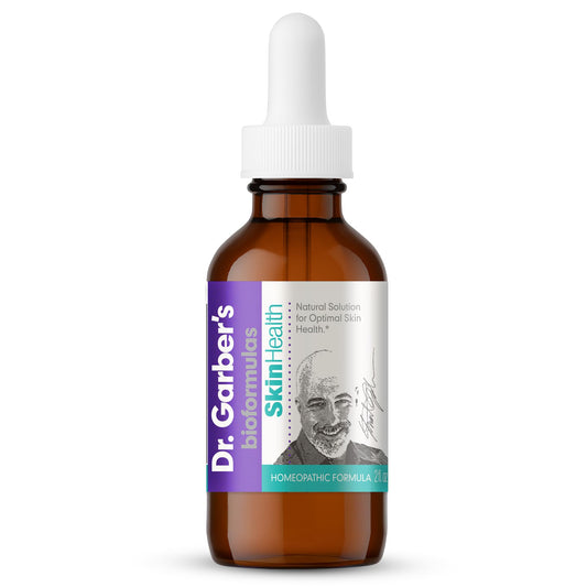 DR.GARBER'S bottle pour for easy daily skin support.