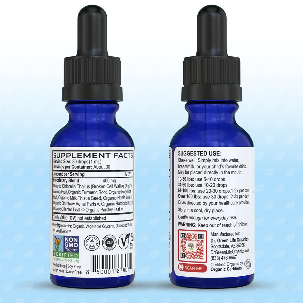 Dr. Green Mom VaxClear vegan product produced in a GMP facility.