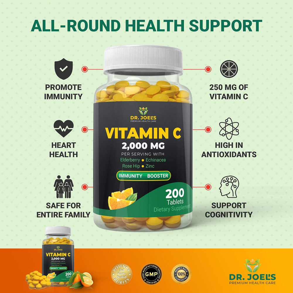 Dr. JOEL'S Immune Support daily dose tablet ready for morning routine
