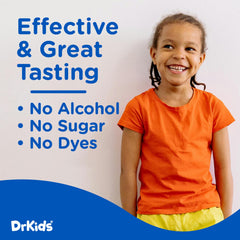 Dr. Kids mixed berry label highlights flavor and dosage clarity