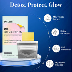 Dr Lean Super Glutathione Max dissolving on tongue for fast absorption