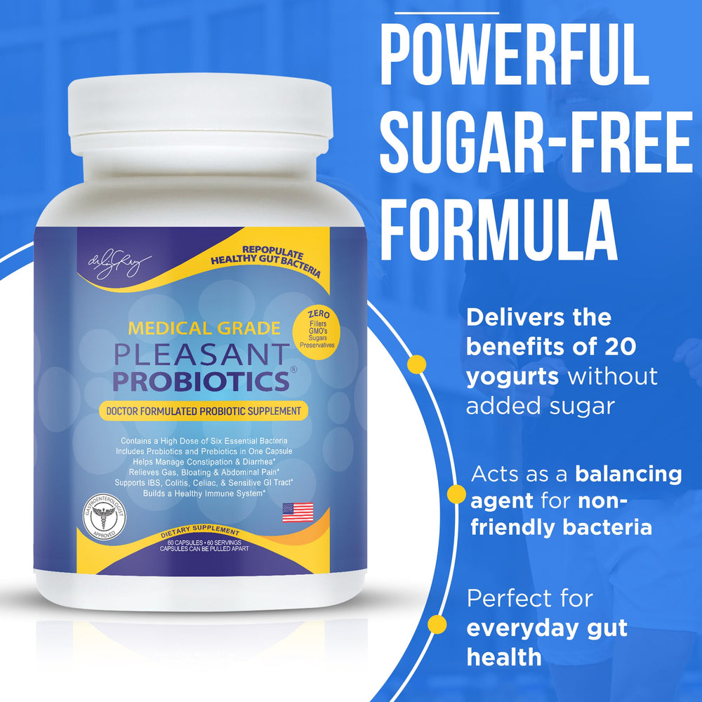 Kids-friendly packaging promotes a routine with Pleasant Probiotics