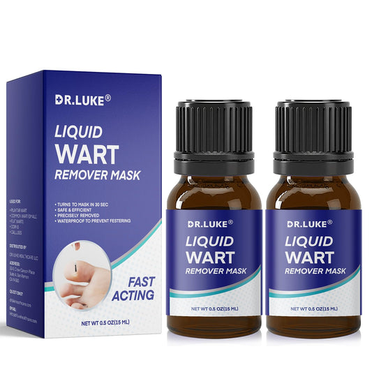 Dr. Luke Plantar Wart Freeze Off 2-pack for at-home foot wart and corn care.