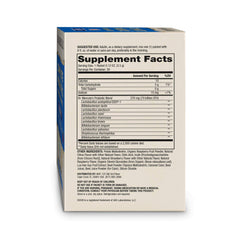Dr. Mercola Complete Probiotics 10 strains graphic showing diverse microbial support.