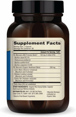 Dr. Mercola Complete Probiotics SBO capsules close-up highlighting 4 billion CFU