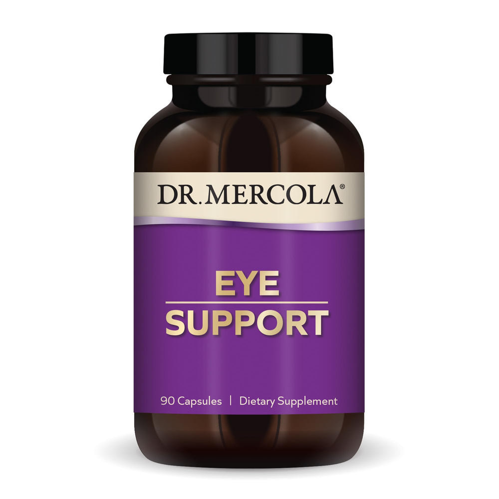 Dr. Mercola Eye Support bottle pour for easy daily use