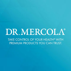 Stacked capsules beside sleek packaging of Dr. Mercola Liposomal Glutathione