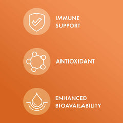 Dr. Mercola Liposomal Vitamin C mixed into drinks with citrus vanilla flavor.