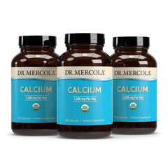 USDA Organic label visible on calcium bottle highlighting clean ingredients.