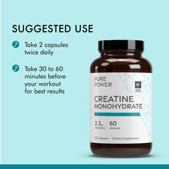 Dr. Mercola Pure Power Creatine Monohydrate NSF Certified for Sport badge on the package