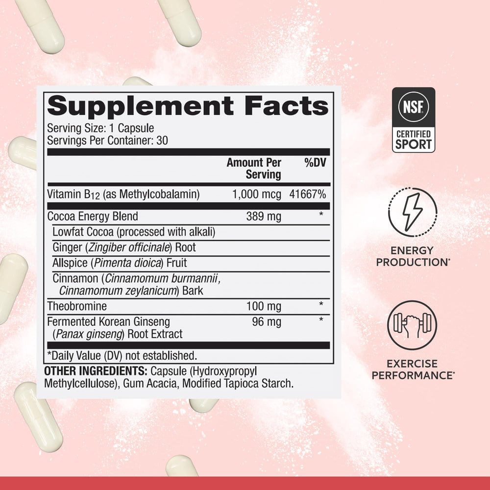 Dr. Mercola Pure Power bottle label with NSF Certified for Sport seal