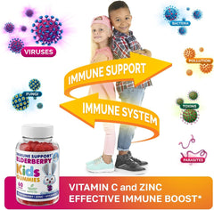 Kid-friendly gummies enjoyed by a child, promoting easy daily routines