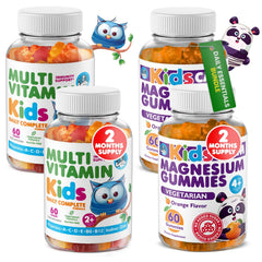 DR. MORITZ Kids Magnesium Gummies orange bottle for daily calm.