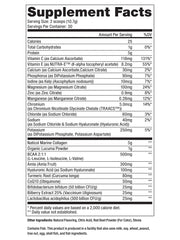 DR. NIGMA Beauty Cocktail Powder label highlights marine peptide and natural ingredients for beauty-focused care.