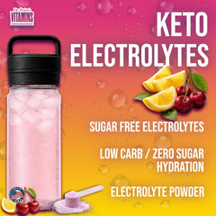 Ideal for gym, sauna, or travel hydration routines with a bright lemonade taste.