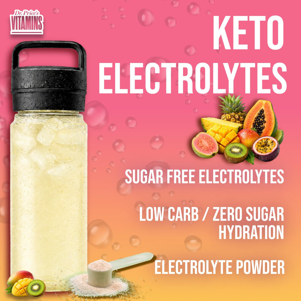 Dr. Price's electrolytes powder bulk vegan non-GMO hydration option