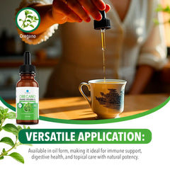 Dr. Robaina Oregano Oil Drops olive oil base demonstrates smooth mouthfeel