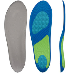 Dr. Scholl's Sport Insoles with Responsive-Wave Cushioning ease heel strain during activity