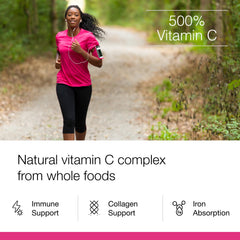 Dr. Schulze's Super-C Plus label shows 12 organic fruits and herbs for plant-based nutrition