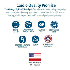 Dr. Sinatra Omega Q Plus omega-3 bottle scene for daily wellness routine