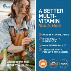 Packaging details of Dr. Tobias 42 fruits and vegetables formula