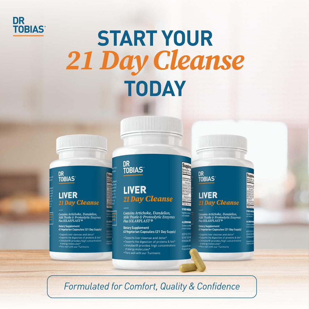 Dr. Tobias Liver 21 Day Cleanse Solarplast antioxidant blend visual