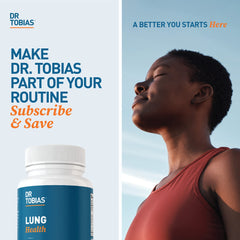 Dr. Tobias Lung Health packaging and quality seals