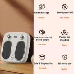 DR. WELL open-design platform allows easy stepping and quick massage start.