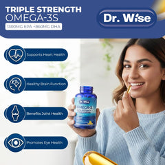 Dr Wise high EPA and DHA per softgel support daily wellness