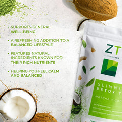 Dr. Zisman ZT Slimming Tea antioxidant-rich leaf close-up.