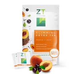 Dr. Zisman ZT Slimming Tea peach-acai bundle for daily wellness routine