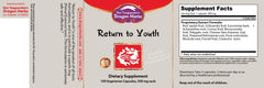 Dragon Herbs Huan Shao Dan capsules closeup highlighting balanced formula