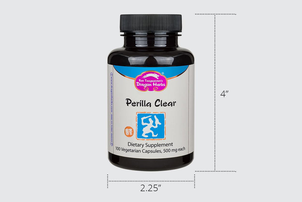 Dragon Herbs Perilla Clear packaging with branding for trusted daily use.