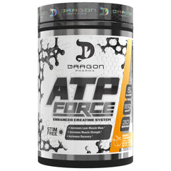 DRAGON PHARMA ATP Force bottle front for energy support during workouts.