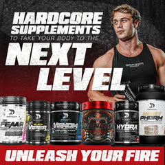 Dragon Pharma Mr. Veinz tub-front showcases packaging designed for gym shelves