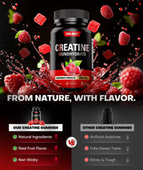 DR.BIO vegan, sugar-free formula beside fitness gear.
