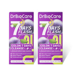 DrBioCare Colon 7 Days Cleanse pack front, supports digestive balance.
