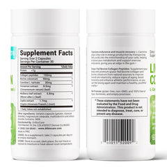Ingredient synergy graphic representing a holistic wellness blend
