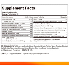 DrBioCare bottle in a morning routine illustrating gut comfort and stamina.