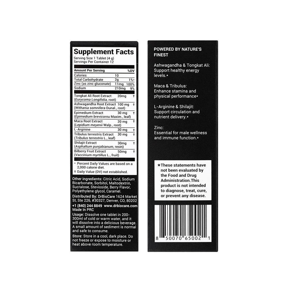 DrBioCare Peak Mode Core Vitality daily-use ritual with tablet tray