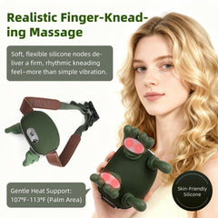 DR.BUNORDLE neck massager heat level options provide gentle warmth for relaxing tissues.