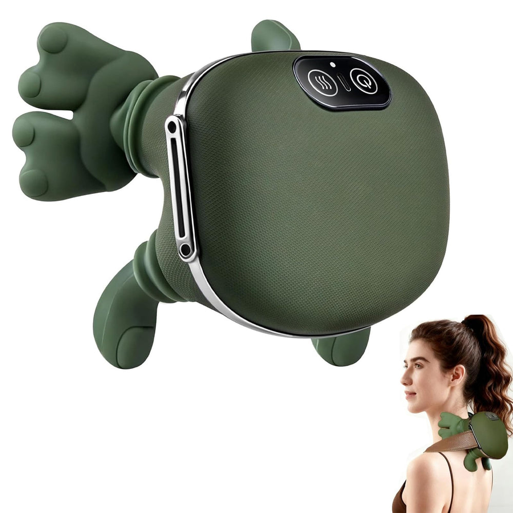 DR.BUNORDLE neck massager packaging showcased for home relaxation and gifting.