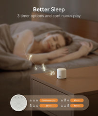 Dreamegg Pocket Sleep 1 easy controls with memory and timer.
