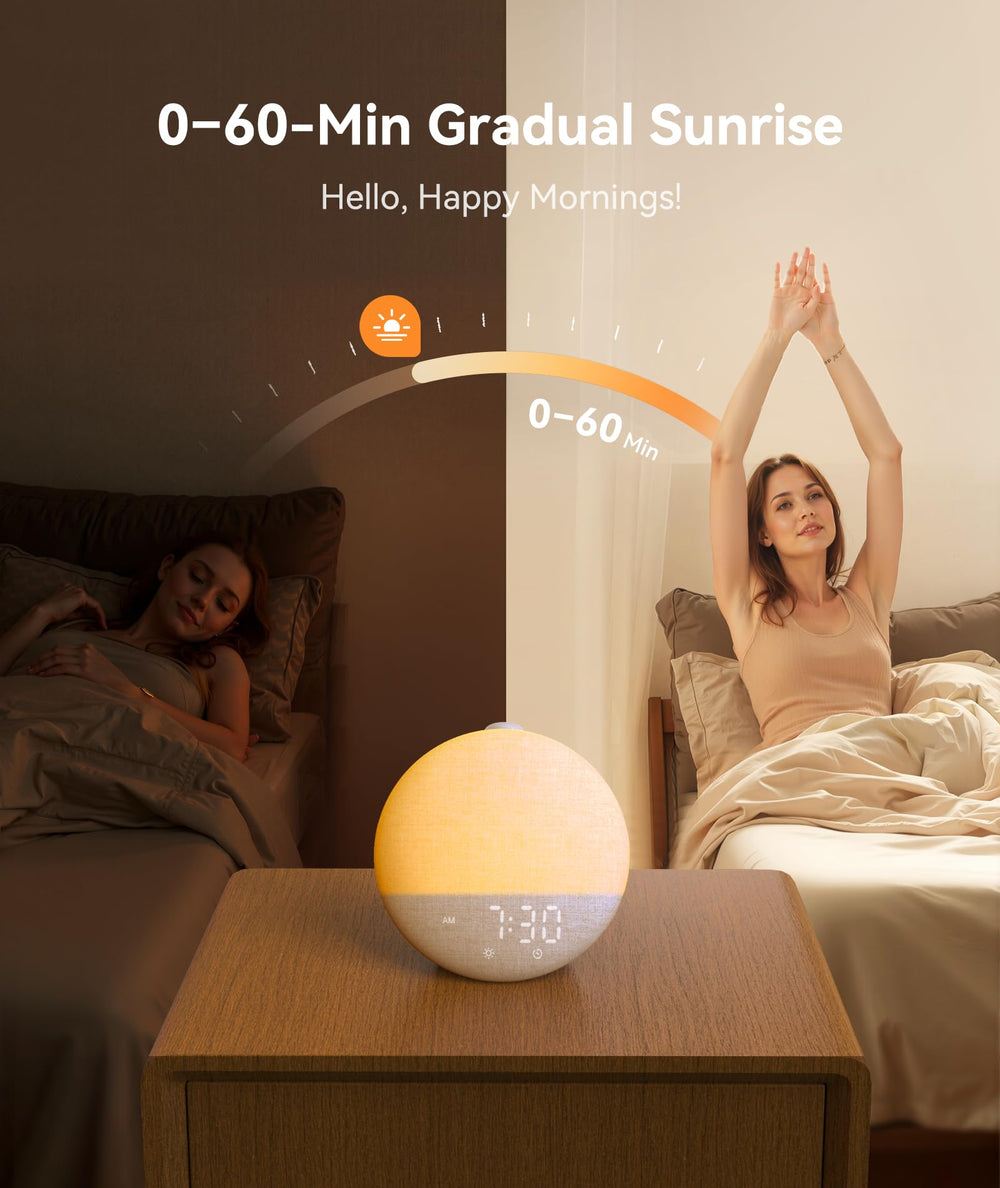 Dreamegg Sunrise 2 sleep routine setup supports consistent evenings